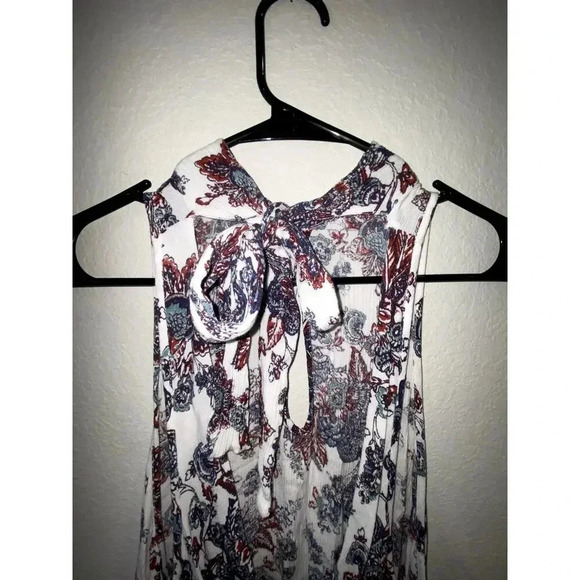 Free People Womens Flowy Floral Tank Top/Tunic Size Medium - Picture 4 of 6